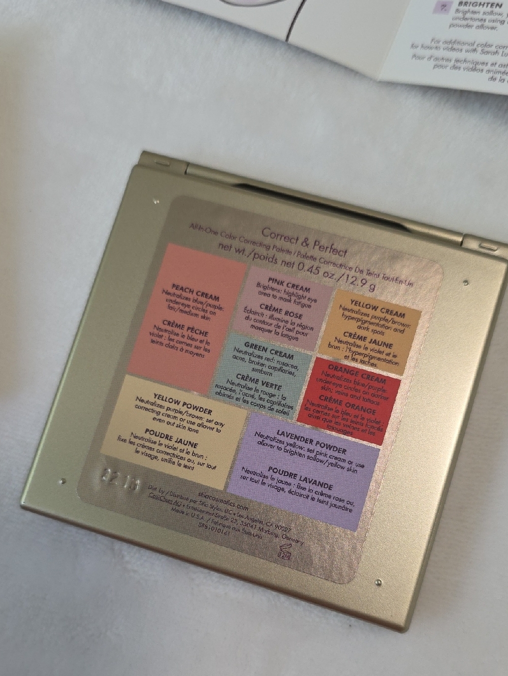 NIB Stila Correct & Perfect All In One Color Correcting Palette - Picture 4 of 9